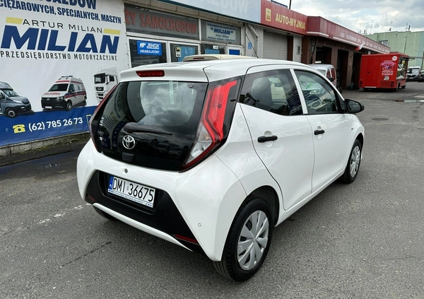 Toyota Aygo cena 38500 przebieg: 83400, rok produkcji 2020 z Syców małe 254